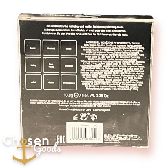 Ciate London Trend Bronzed 9-Pan Eyeshadow Palette Mattes & Metallics New In Box - Picture 3 of 8